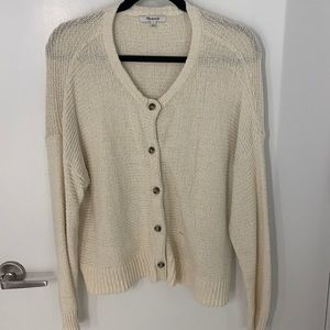 Textured cardigan